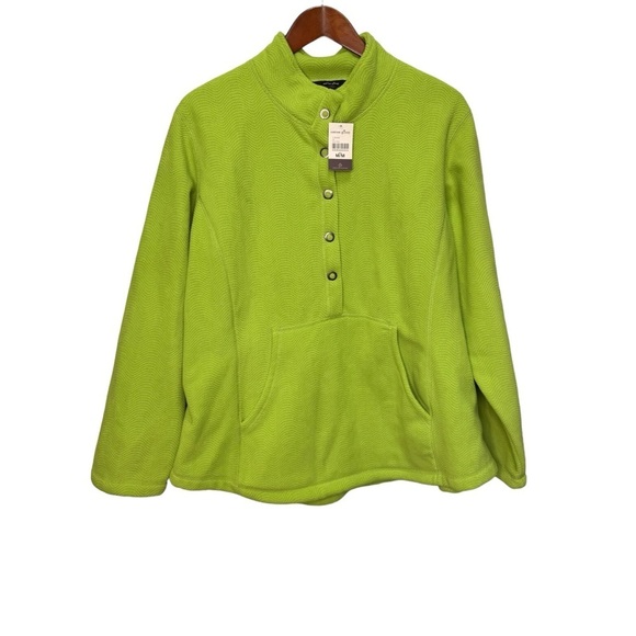 Cotton Ginny Plus Green Pullover Sweater Size 2x NWT - Picture 1 of 10